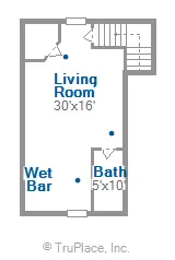 Woodland Chalet Pool Lounge floor plan
